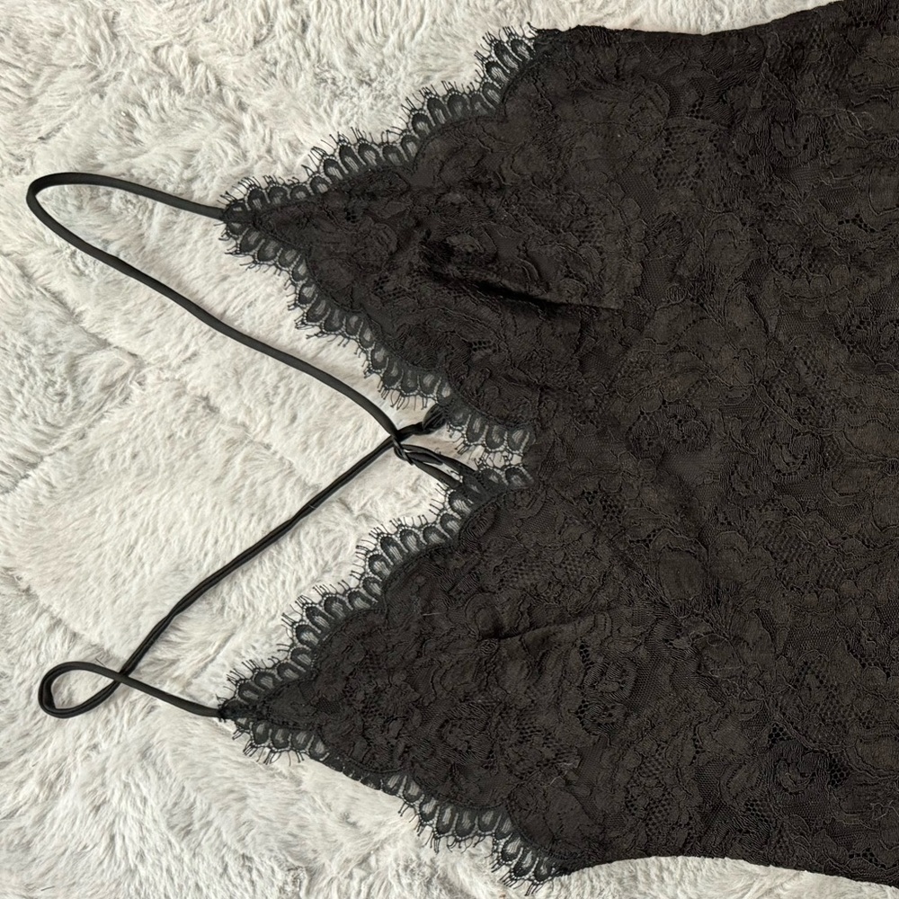 Vintage 90s Victoria’s Secret Collection Black Lace Robe Set RARE Small Batch - Picture 14 of 14